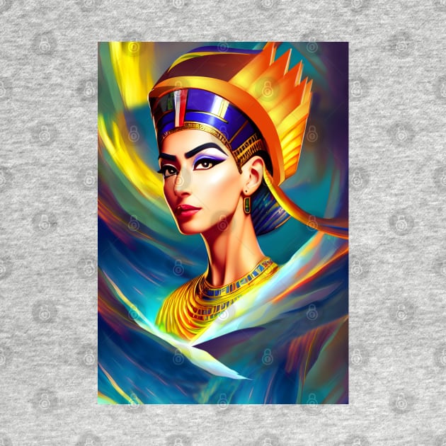 Nefertiti Egyptian Queen by Nobiya